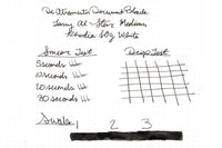 De Atramentis Document Ink Black - Ink Sample