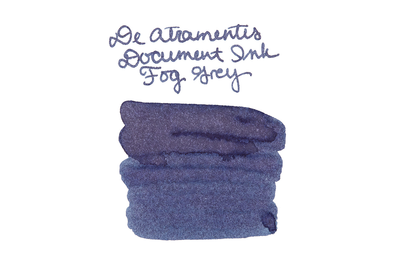 De Atramentis Document Ink Fog Grey fountain pen ink