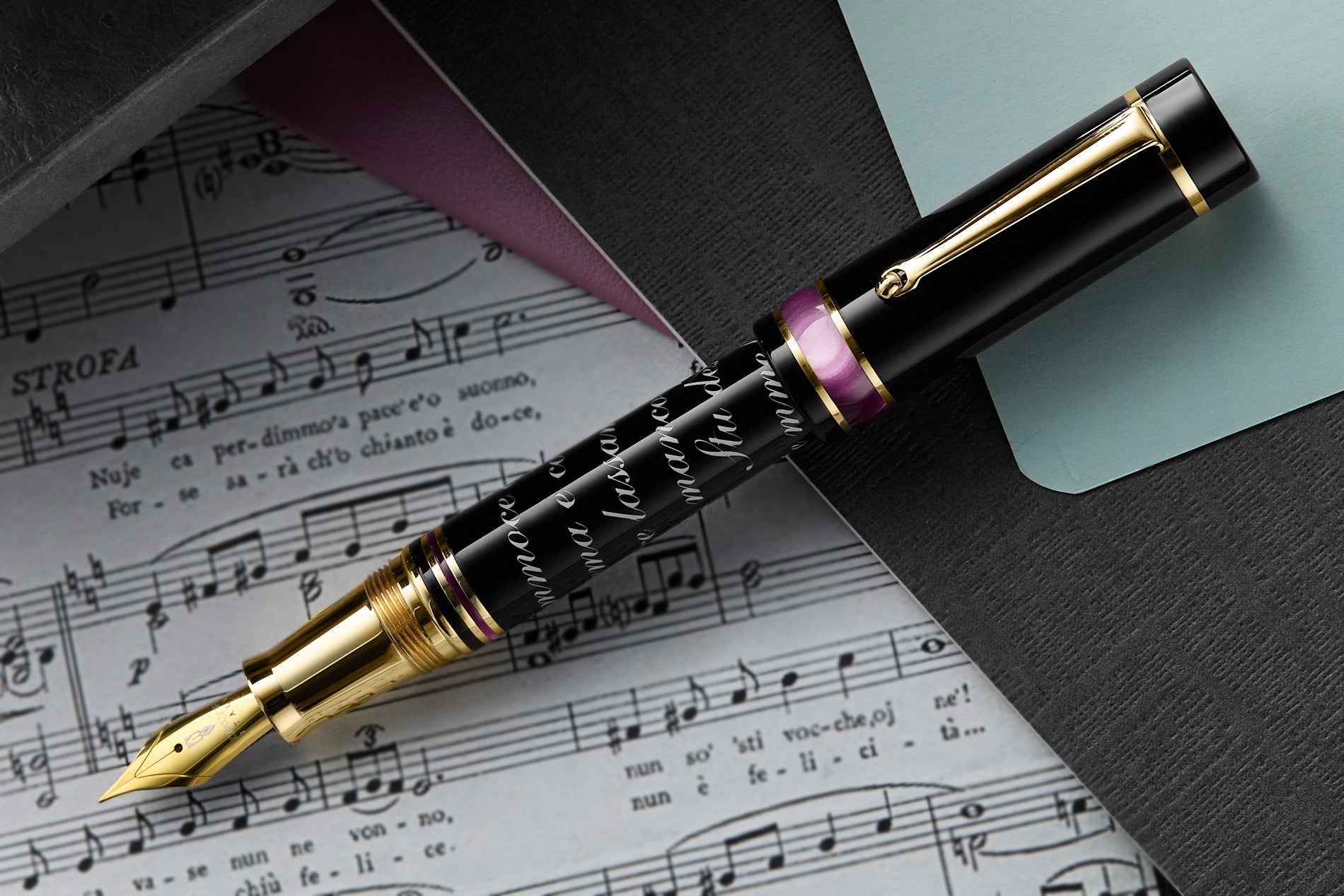 Delta Italian Songs Fountain Pen - Anema e Core (Special Edition)