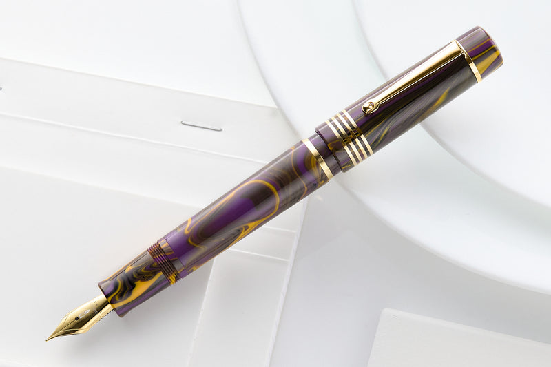 Delta Neo Gallery Fountain Pen - Iris