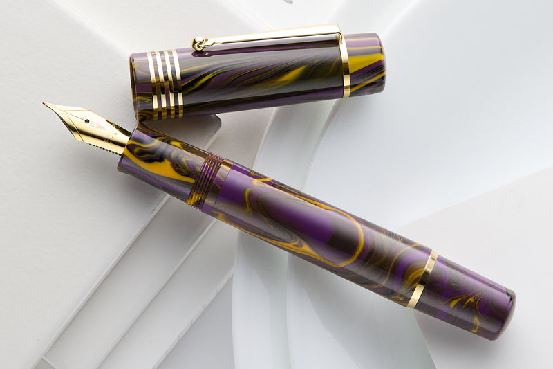 Delta Neo Gallery Fountain Pen - Iris