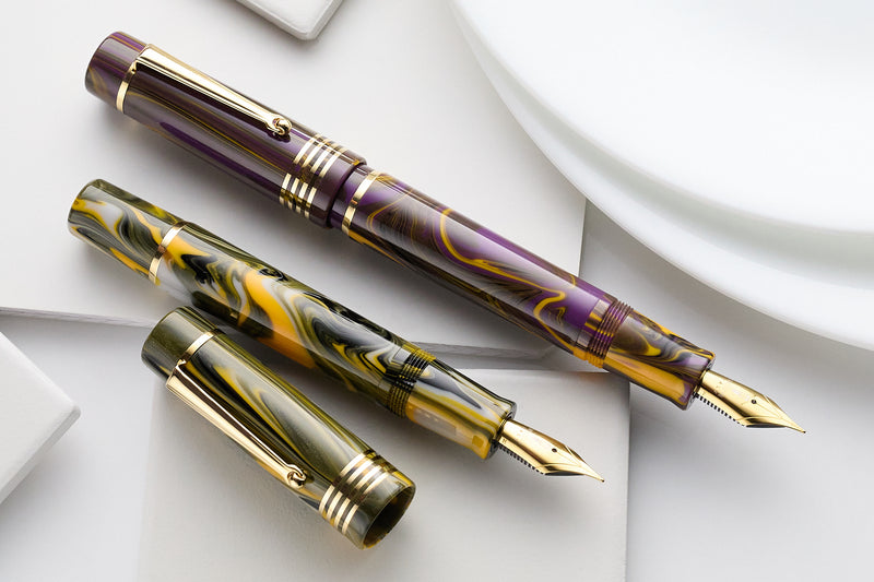 Delta Neo Gallery Fountain Pen - Iris