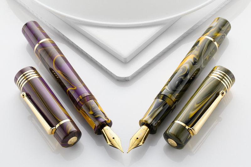 Delta Neo Gallery Fountain Pen - Iris