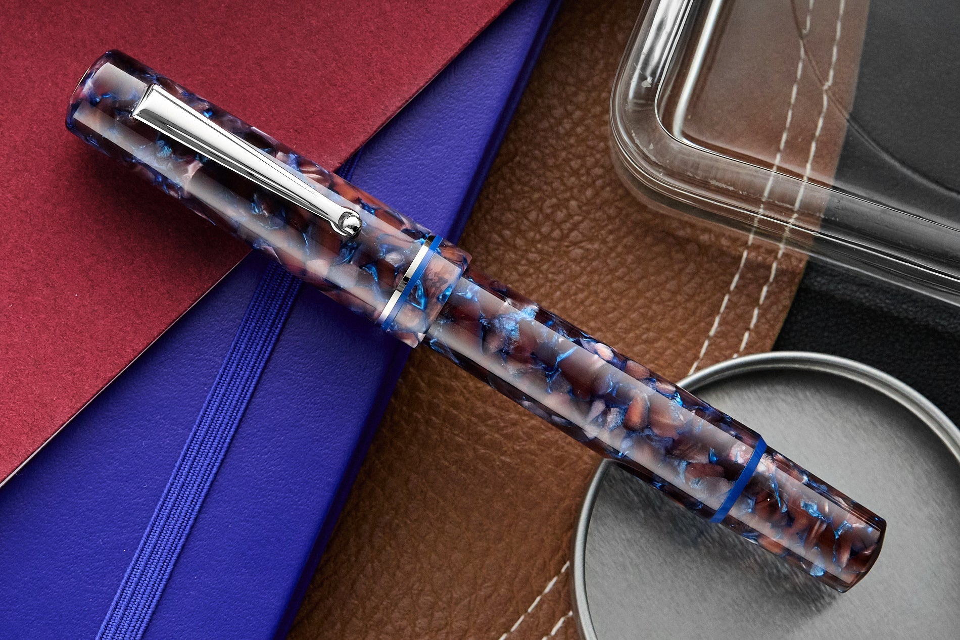 Delta Spaccanapoli Fountain Pen - Terre