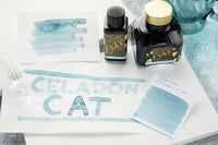 Diamine Celadon Cat - Ink Sample