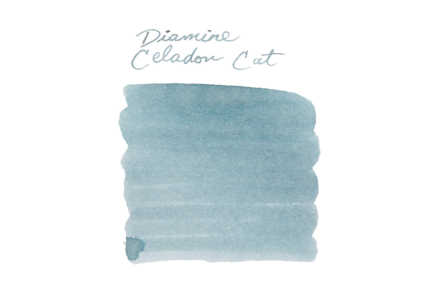 Diamine Celadon Cat fountain pen ink