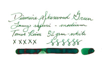 Diamine Sherwood Green - Ink Sample