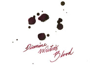 Diamine Writer's Blood - Ink Sample