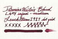 Diamine Writer's Blood - Ink Sample