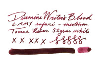 Diamine Writer's Blood - Ink Sample