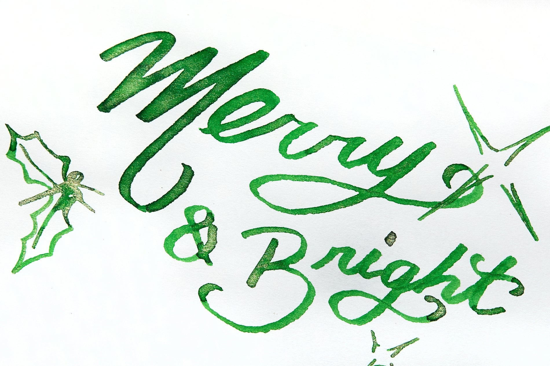 Diamine Merry & Bright fountain pen ink