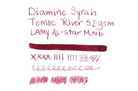 Diamine Syrah - Ink Sample