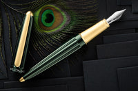 Diplomat Aero Fountain Pen - Evergreen/Gold (Special Edition)