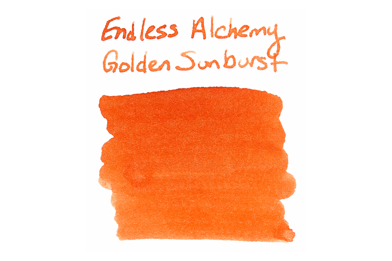 Endless Alchemy Golden Sunburst fountain pen ink