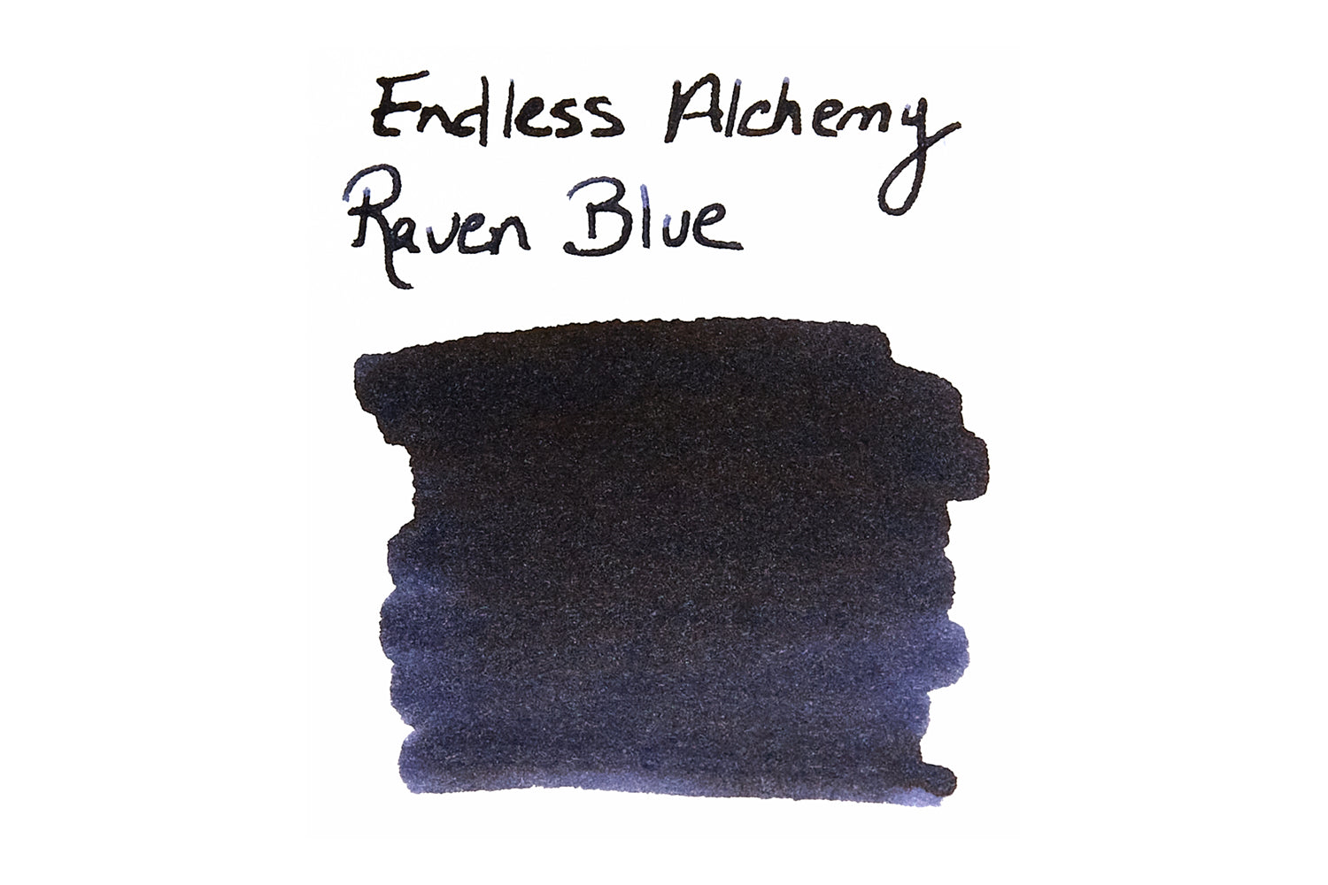 Endless Alchemy Raven Blue fountain pen ink