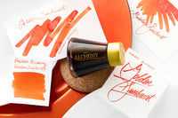 Endless Alchemy Golden Sunburst - Ink Sample