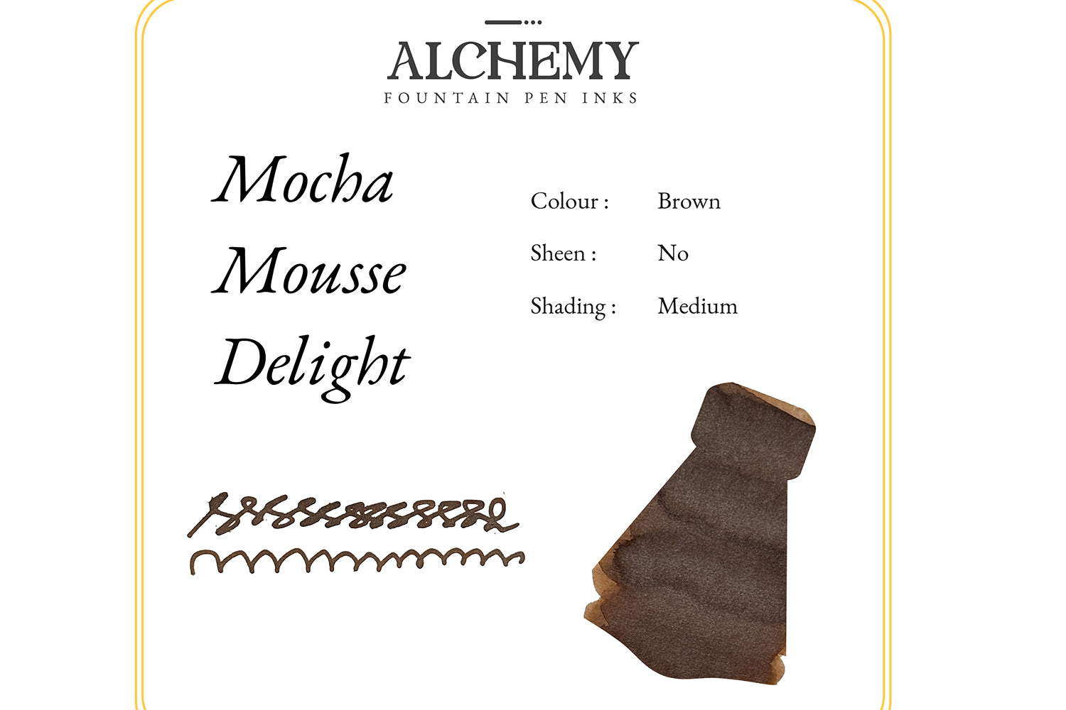 Endless Alchemy Mocha Mousse Delight - 45ml Bottled Ink