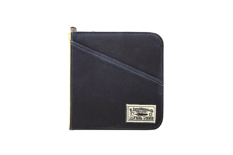 Esterbrook 20 Pen Zipper Canvas Pen Case - Navy