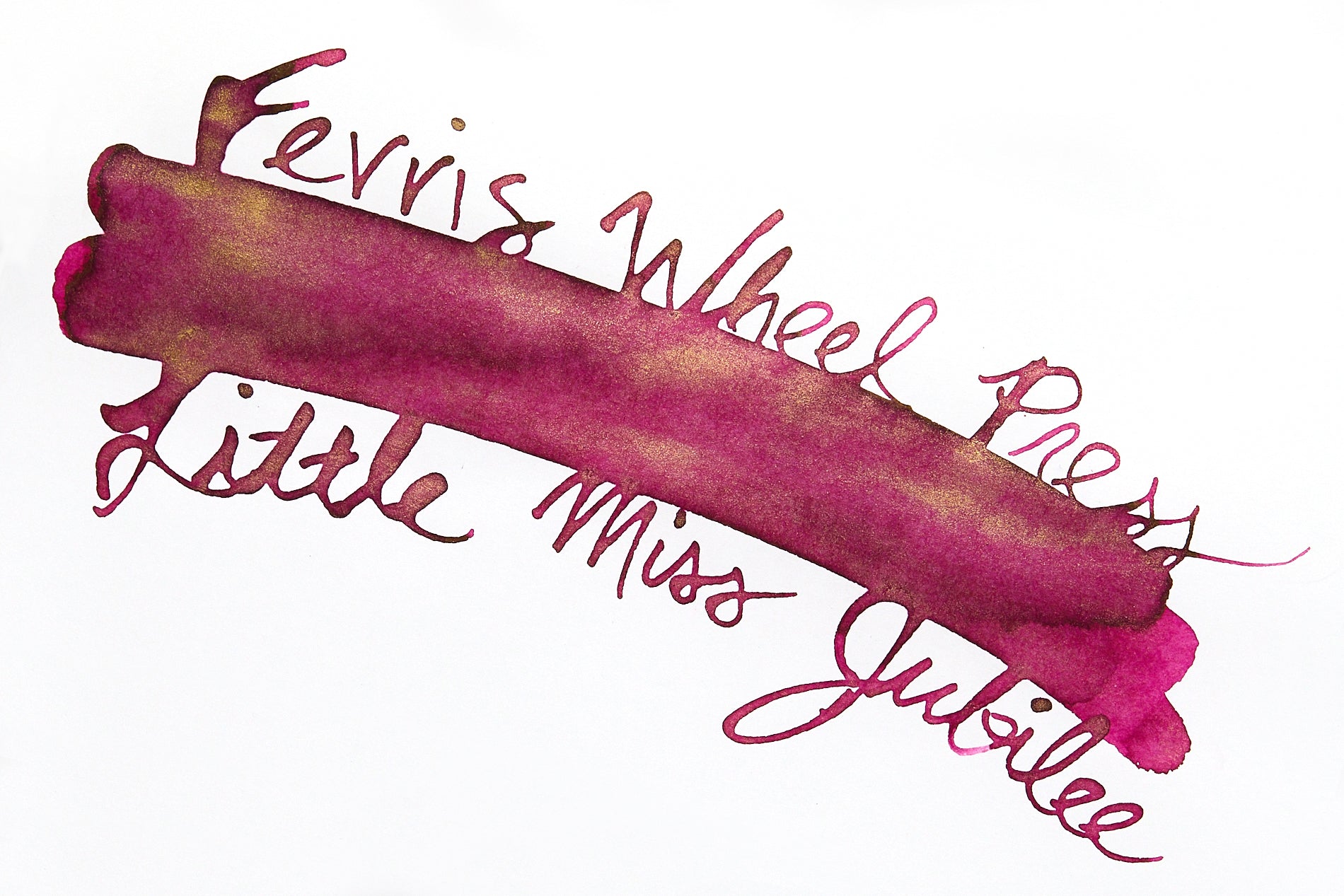 Ferris Wheel Press Little Miss Jubilee - 38ml Bottled Ink (Limited Edition)