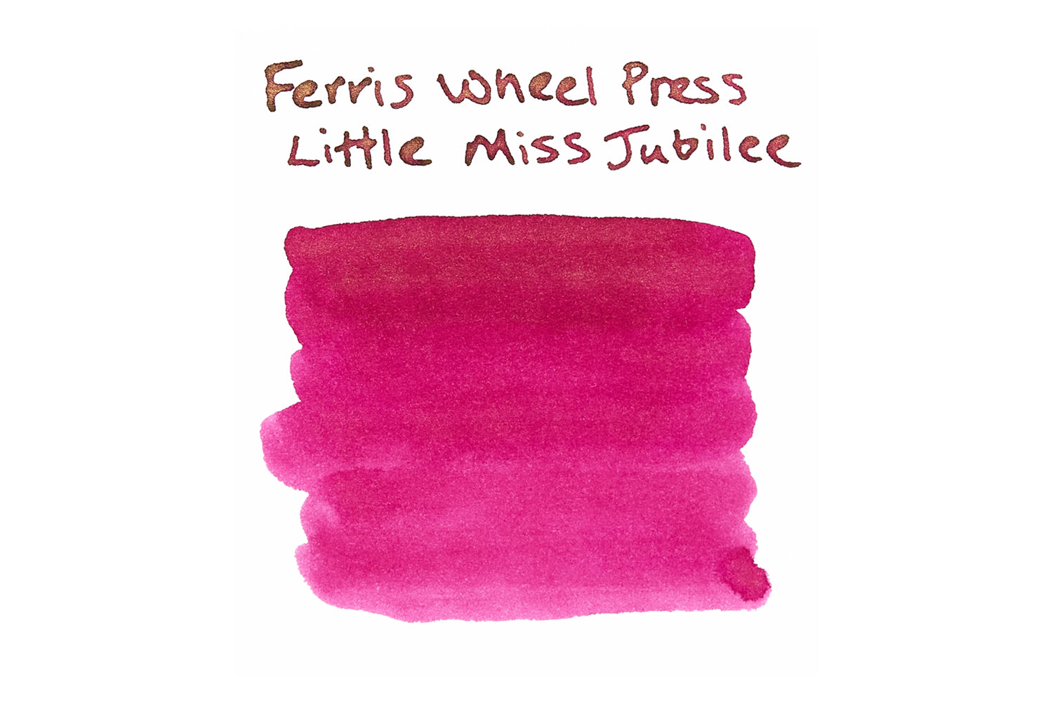 Ferris Wheel Press Little Miss Jubilee fountain pen ink