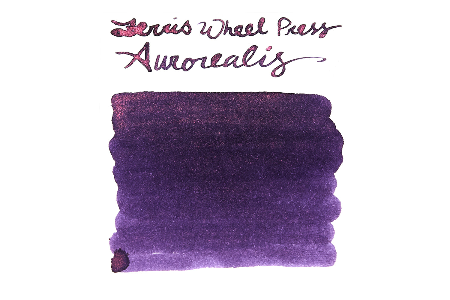 Ferris Wheel Press Aurorealis fountain pen ink (2024 LE)