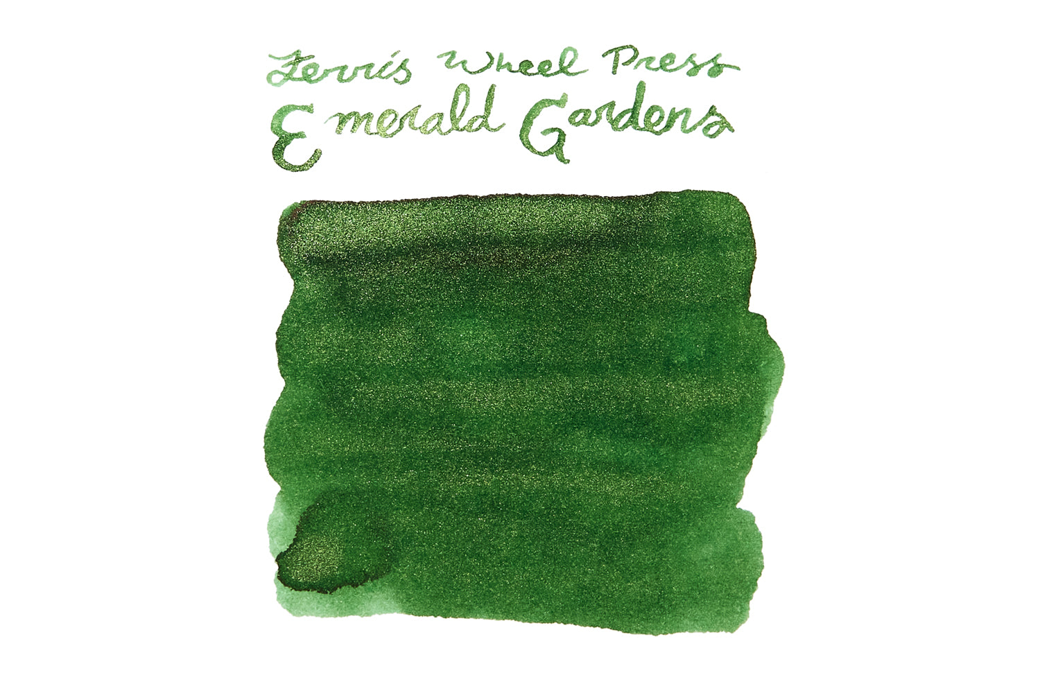 Ferris Wheel Press Emerald Gardens fountain pen ink