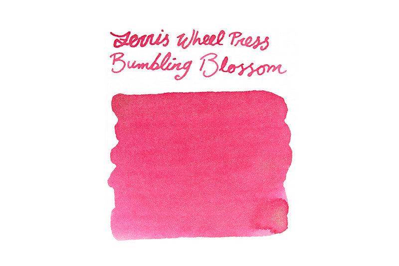 Ferris Wheel Press Bumbling Blossom - Ink Sample