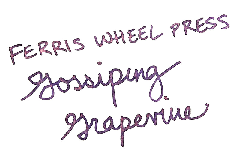 Ferris Wheel Press Gossiping Grapevine - Ink Sample