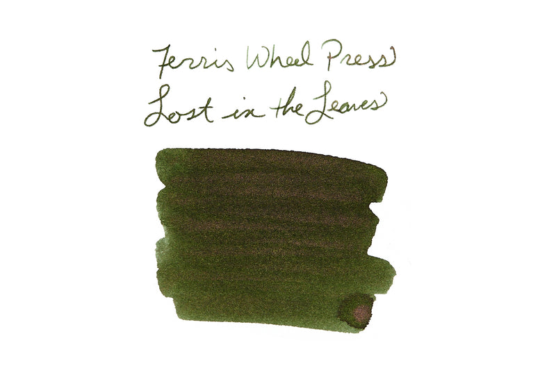 Ferris Wheel Press Lost in the Leaves - Ink Sample