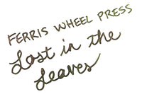 Ferris Wheel Press Lost in the Leaves - Ink Sample