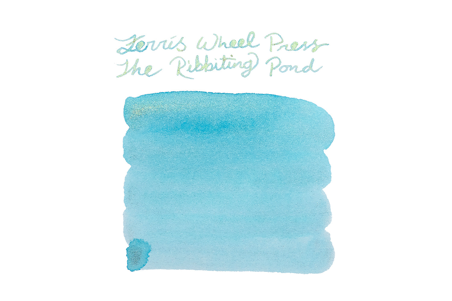 Ferris Wheel Press The Ribbiting Pond fountain pen ink