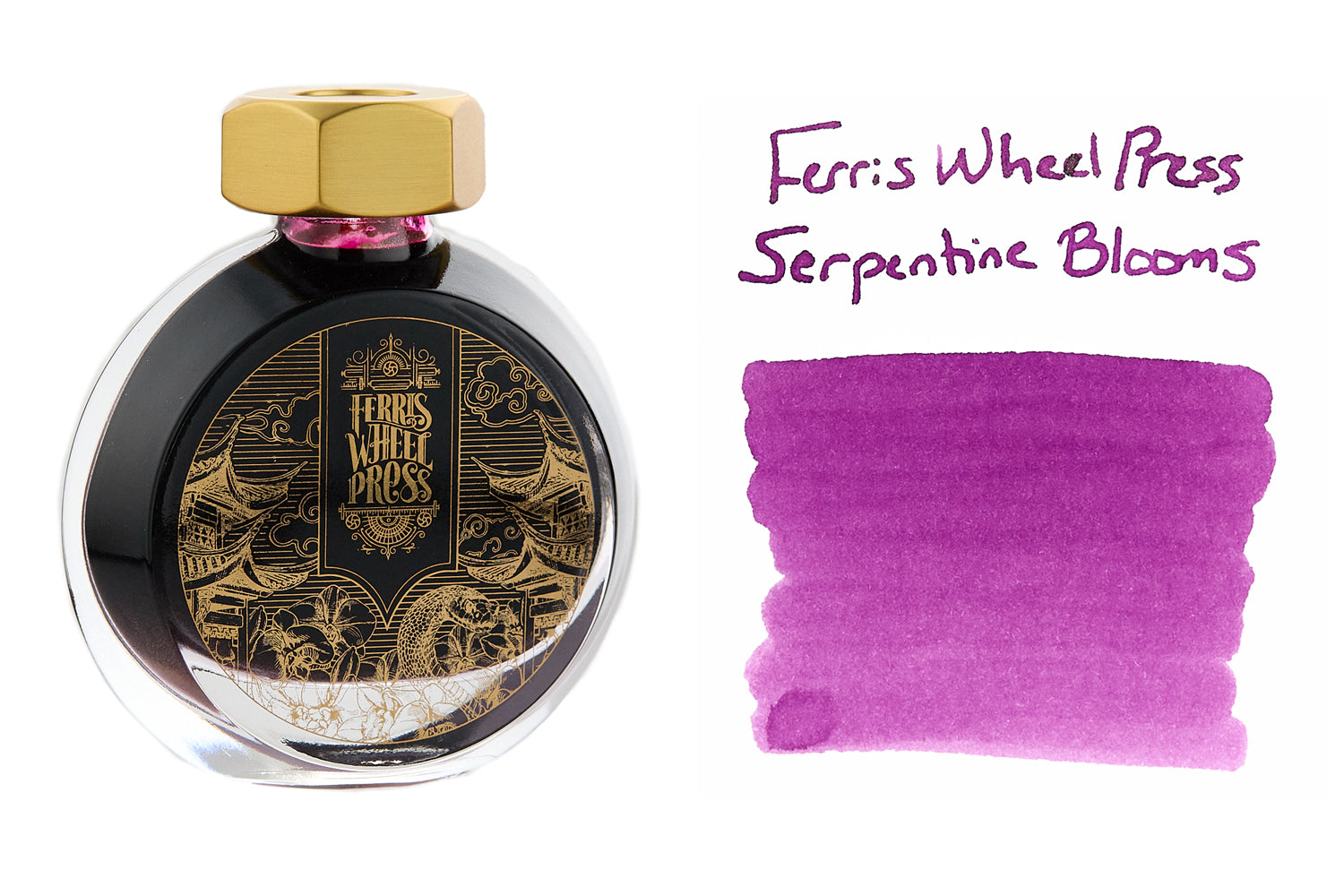 Ferris Wheel Press Serpentine Blooms - 38ml Bottled Ink