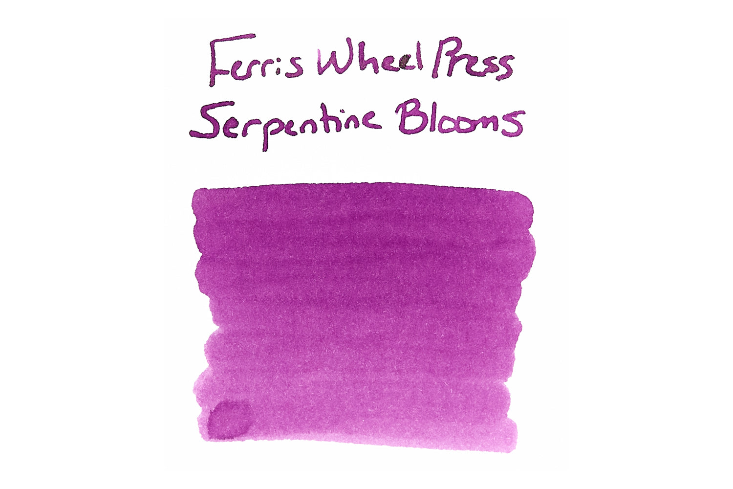 Ferris Wheel Press Serpentine Blooms fountain pen ink