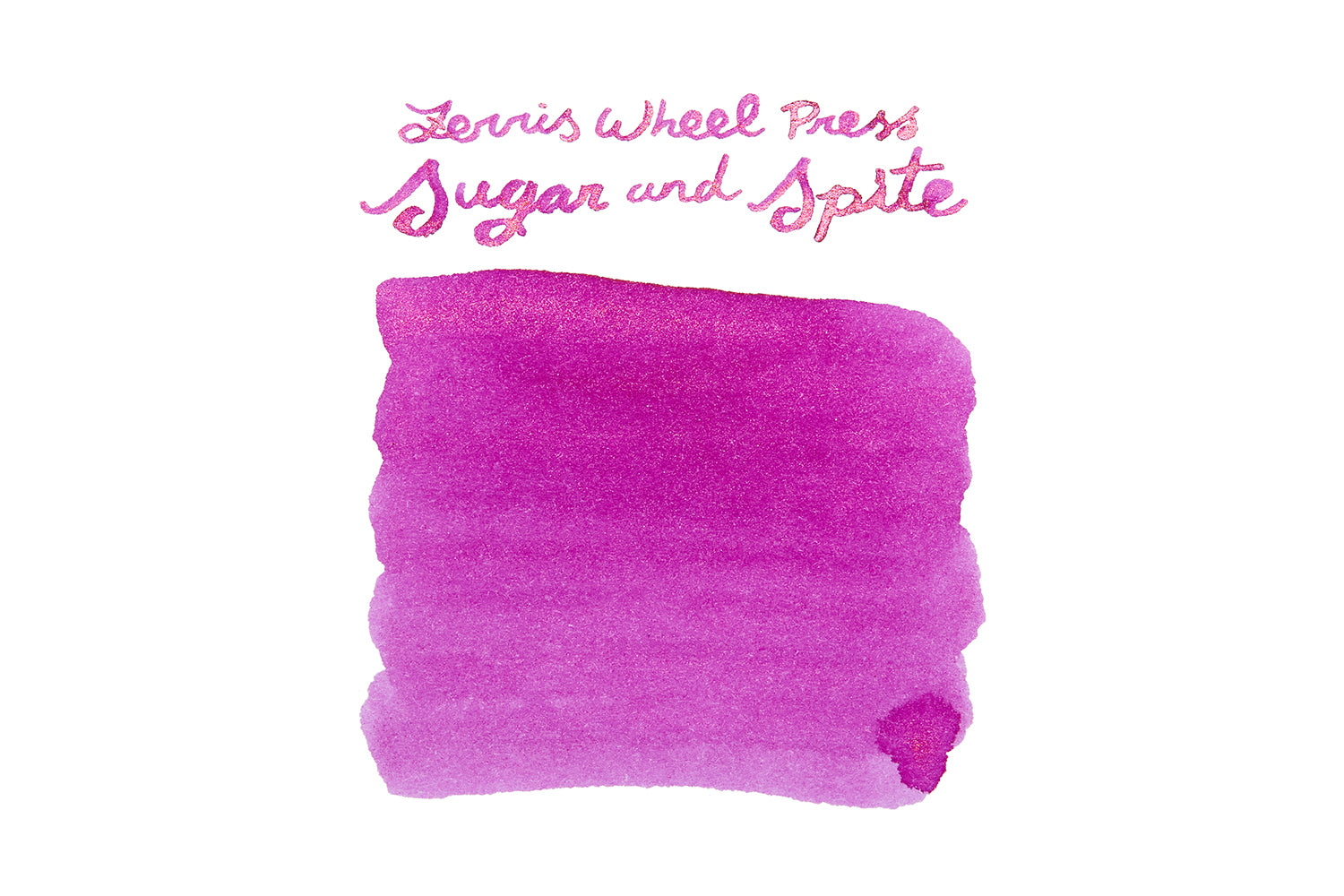 Ferris Wheel Press Sugar and Spite fountain pen ink