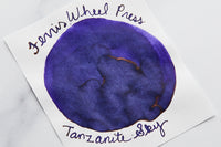 Ferris Wheel Press Tanzanite Sky - Ink Sample