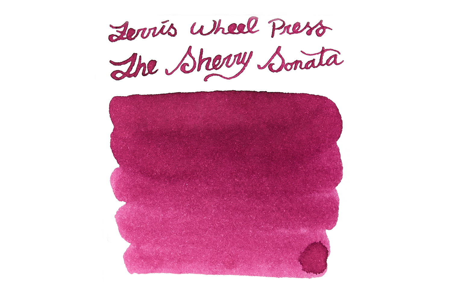 Ferris Wheel Press The Sherry Sonata fountain pen ink