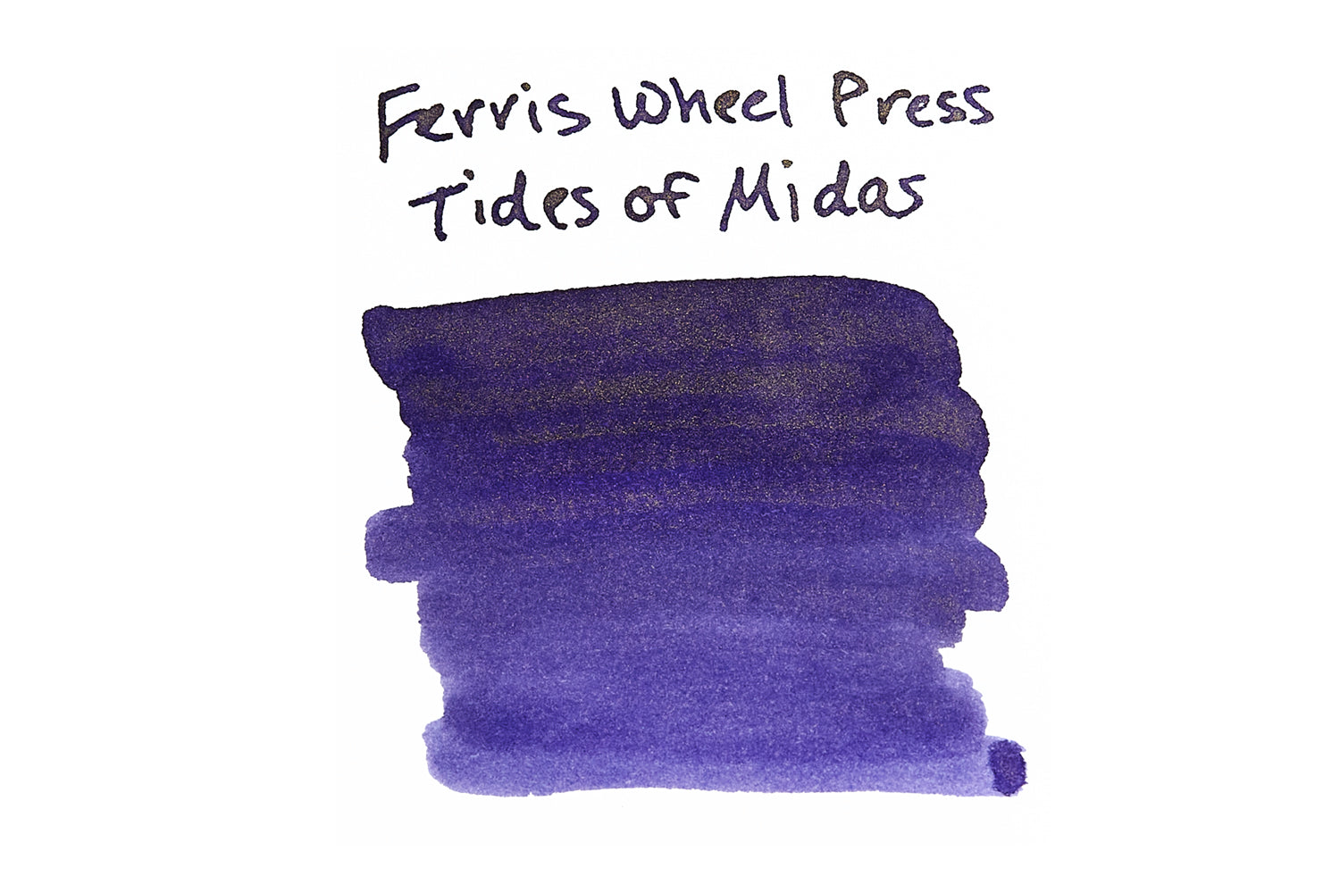 Ferris Wheel Press Tides of Midas fountain pen ink