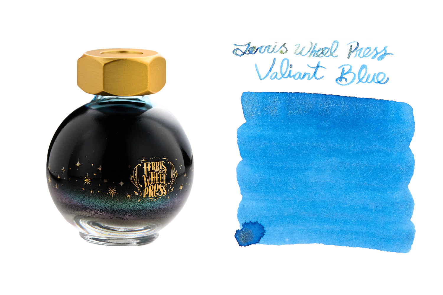 Ferris Wheel Press Valiant Blue - 20ml Bottled Ink