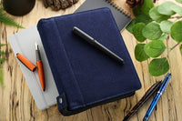 Girologio 24 Zippered Pen Case - Denim