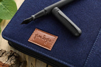 Girologio 24 Zippered Pen Case - Denim