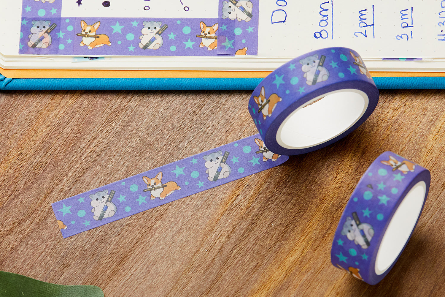 Goulet Washi Tape - Hamster Corgi