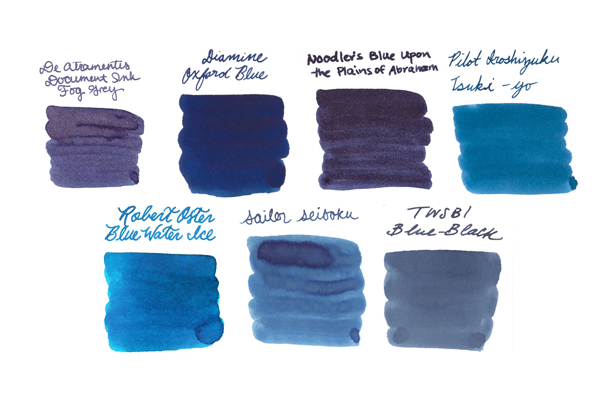 Must-Try Blues Ink Sample Set (Standard)