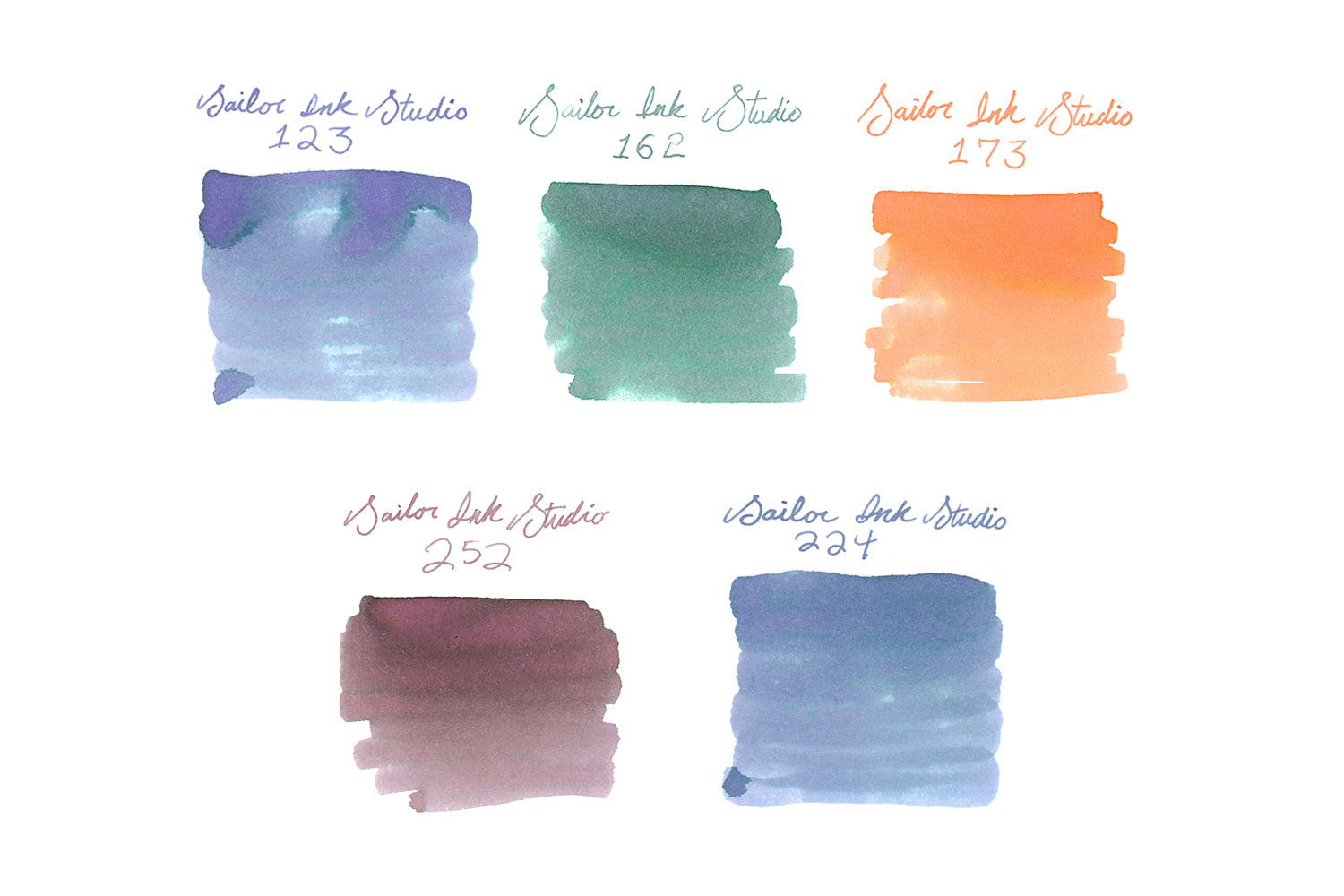 Sailor Ink Studio Ink Sample Set