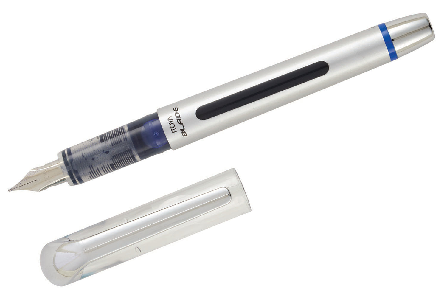 Itoya Blade Fountain Pen - Blue