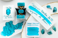 Jacques Herbin 1670 Turquoise de Perse - Ink Sample