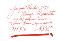 Jacques Herbin 1670 Rouge Hematite - 50ml Bottled Ink