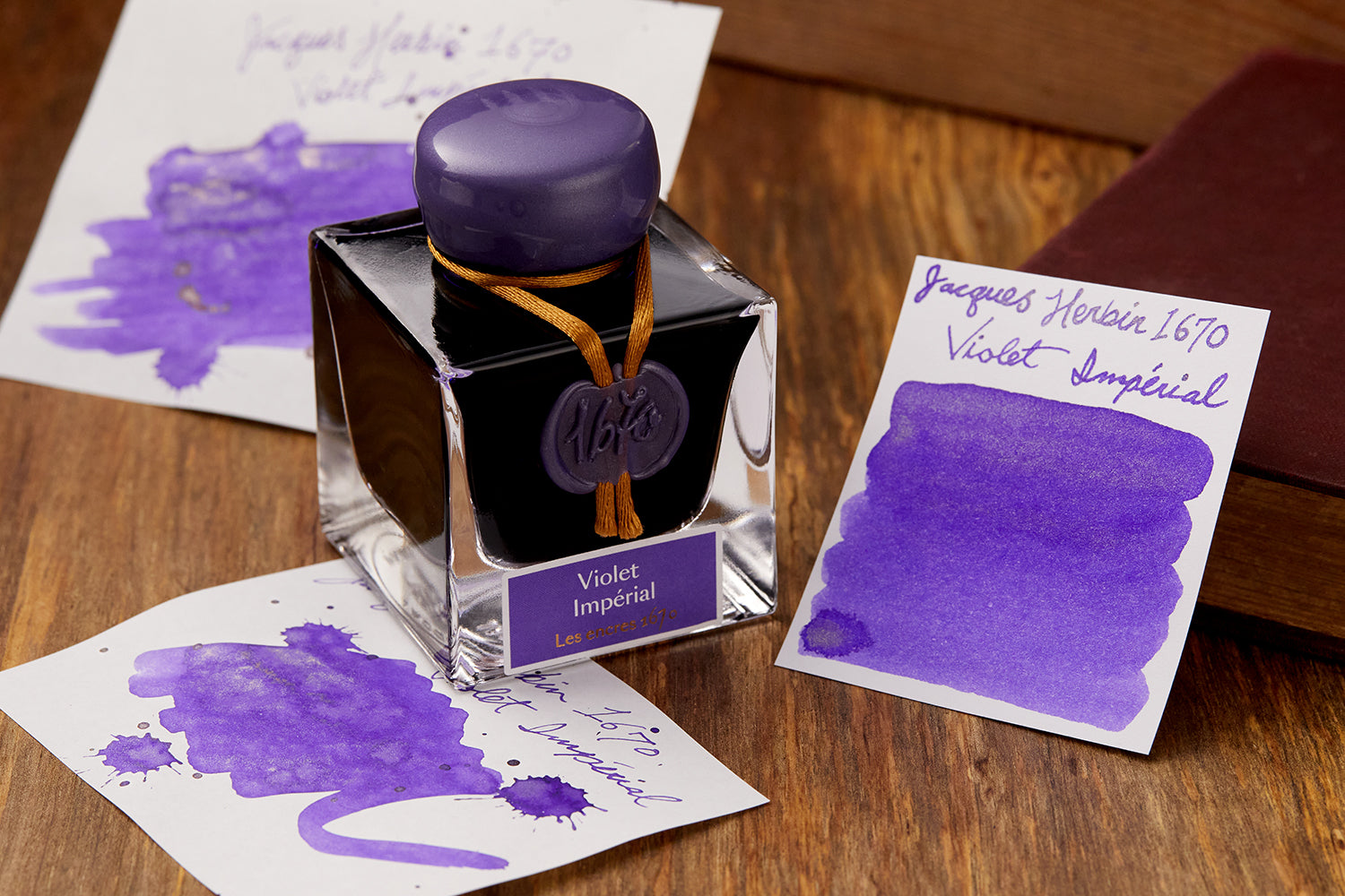 Jacques Herbin 1670 Violet Imperial fountain pen ink