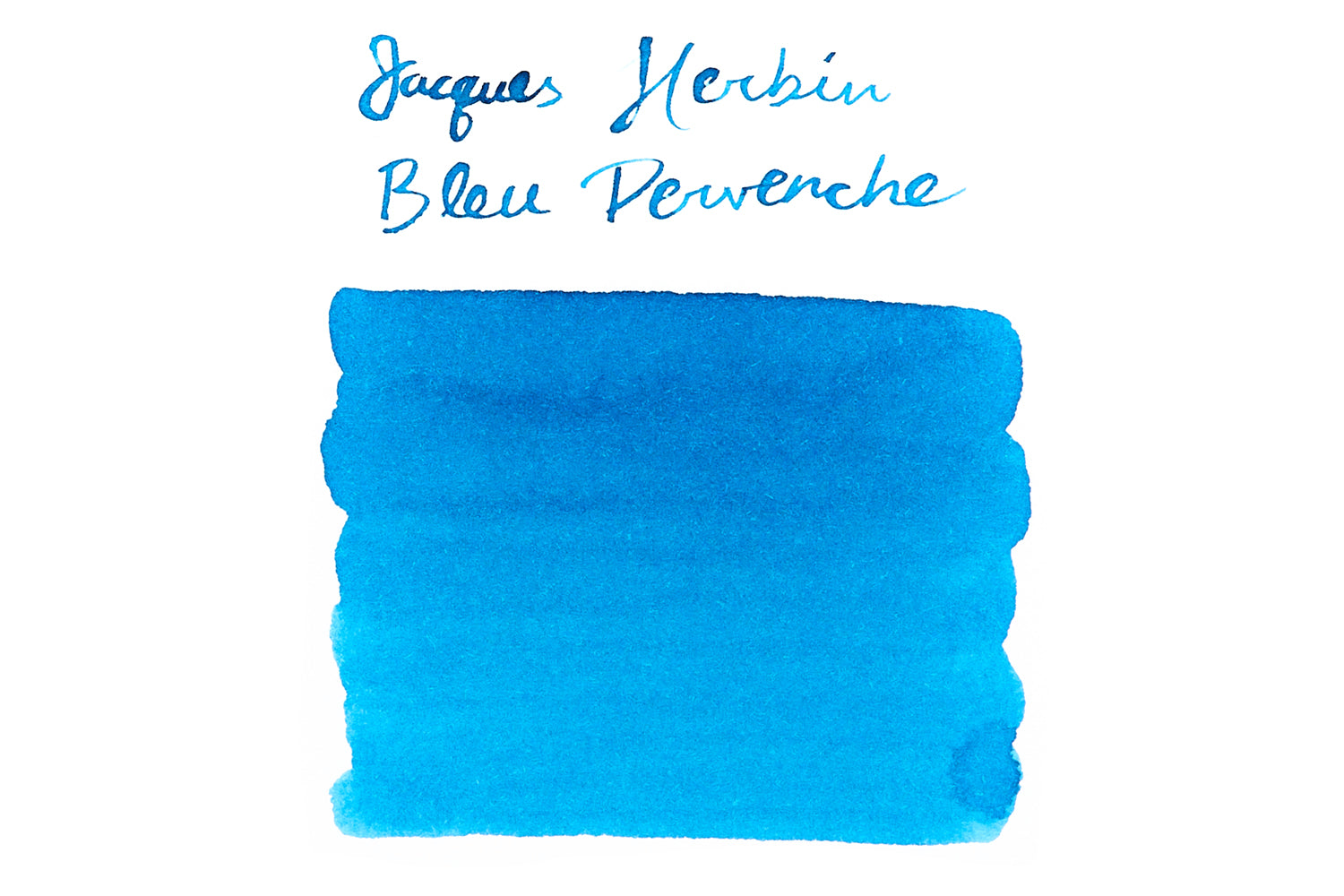 Jacques Herbin Bleu Pervenche ink swab