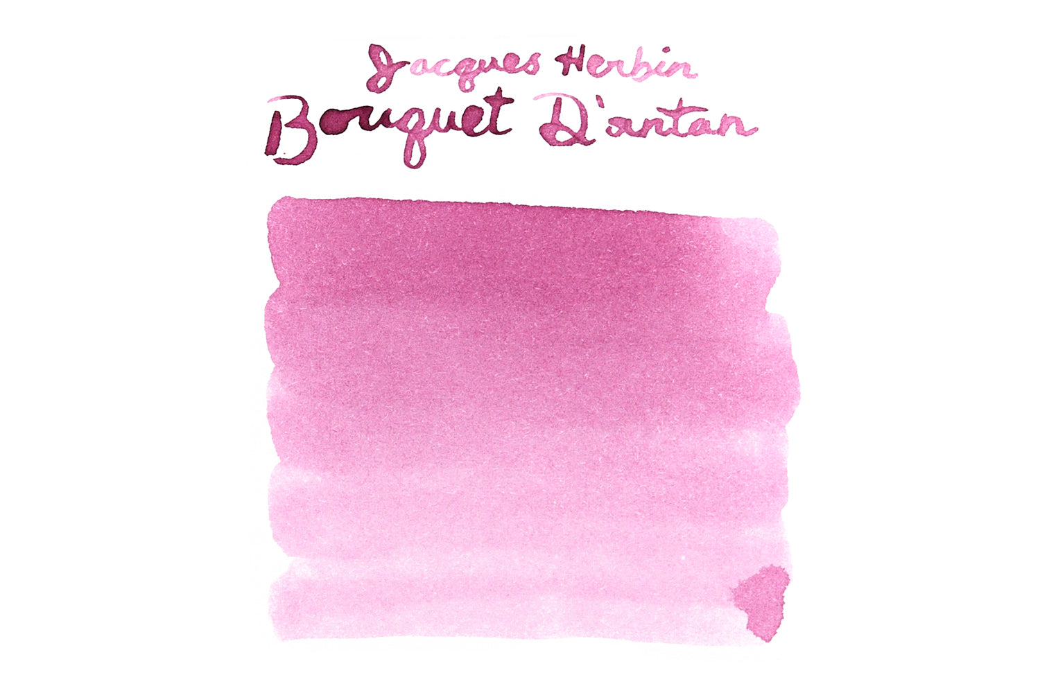 Jacques Herbin Bouquet D'antan ink swab