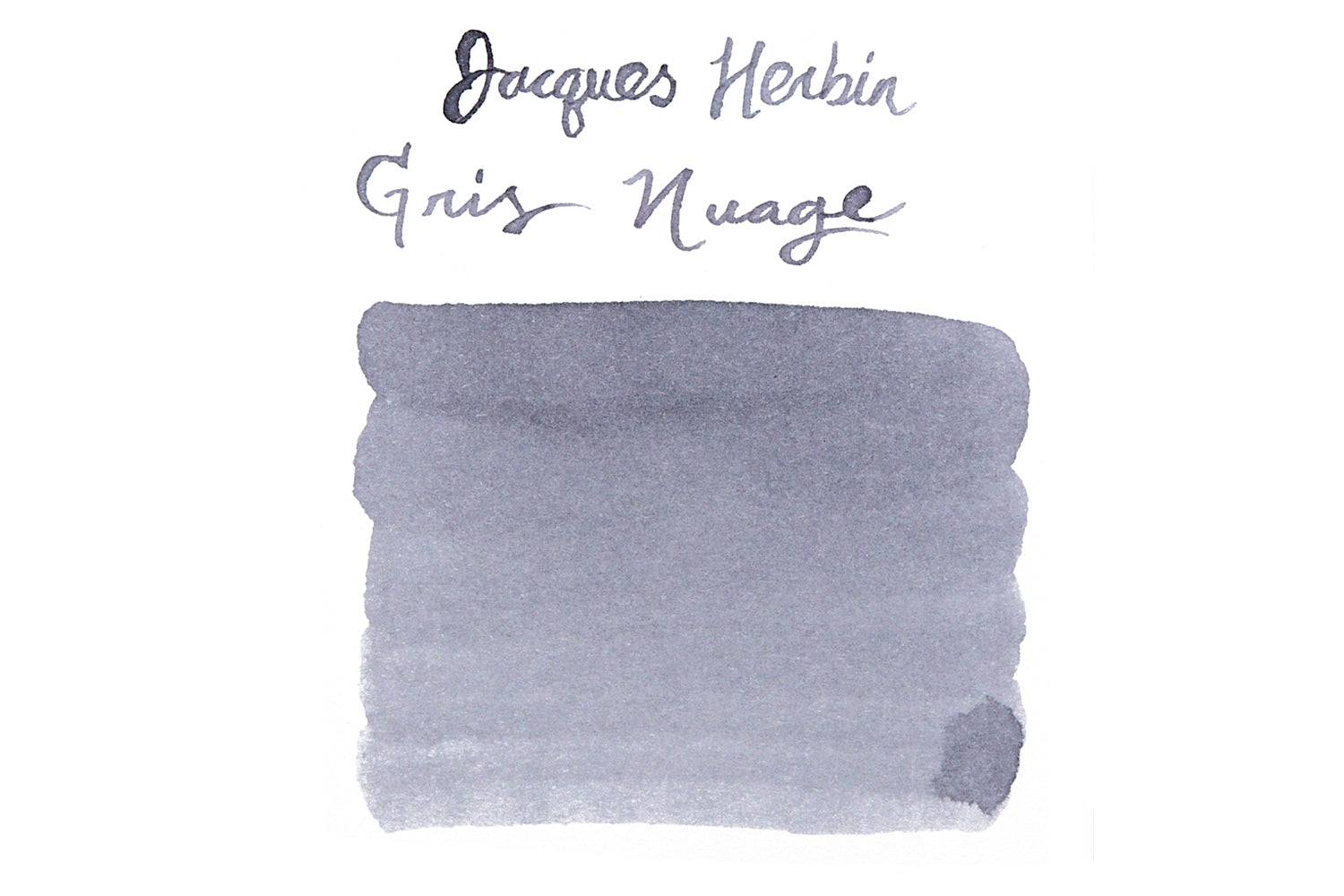 Jacques Herbin Gris Nuage ink swab